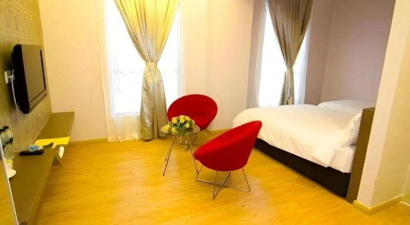 Bed in Sri Manja Boutique Hotel