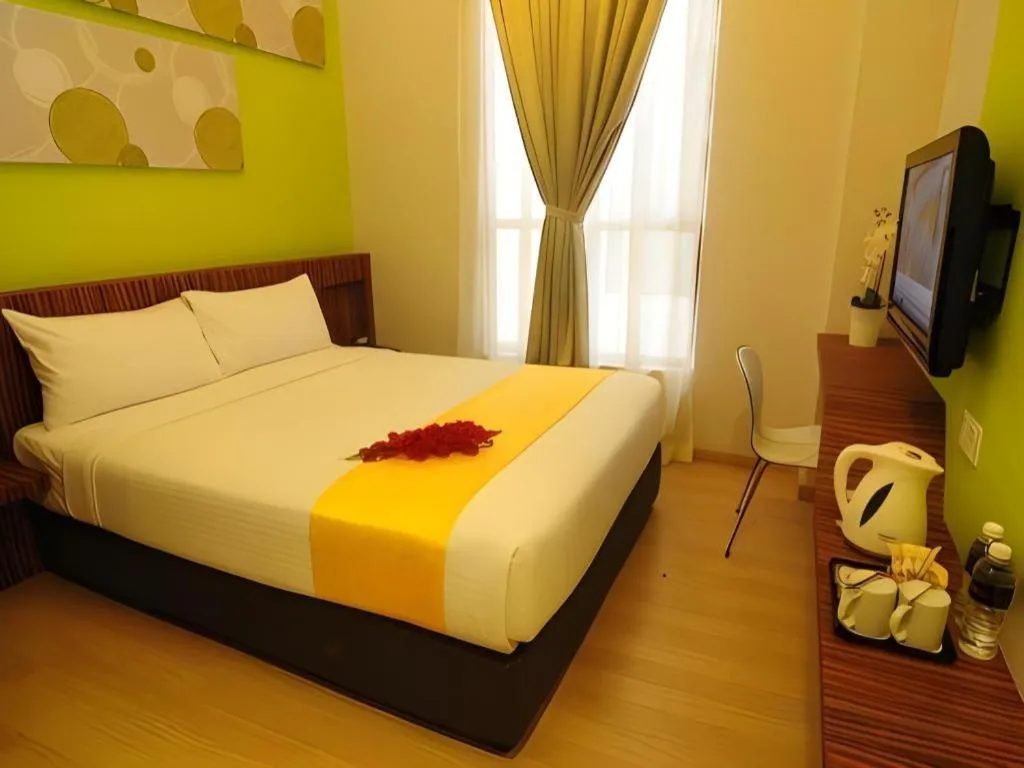 Bed in Sri Manja Boutique Hotel