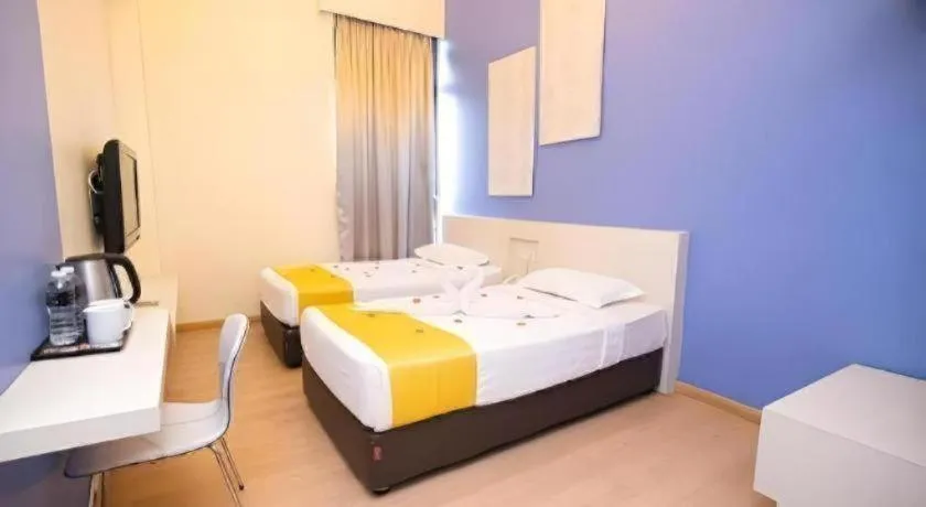 Bed in Sri Manja Boutique Hotel