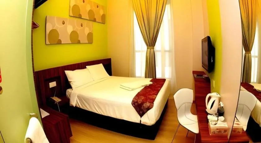 Bed in Sri Manja Boutique Hotel