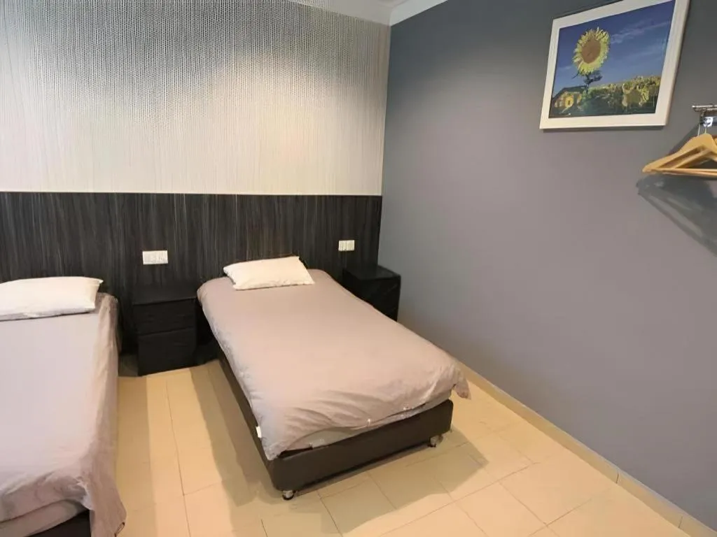 Bed in Hotel Station 18