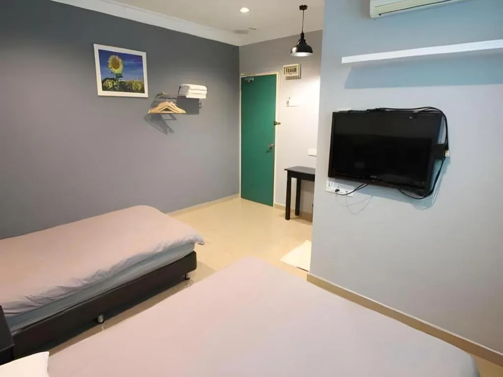 Bed in Hotel Station 18