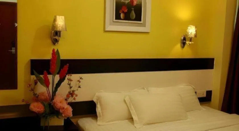 Bed in Hotel Star Moon