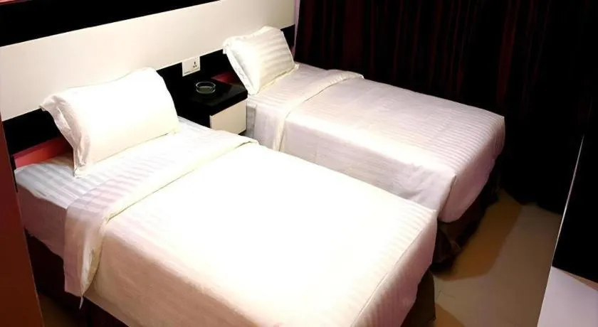 Bed in Hotel Star Moon