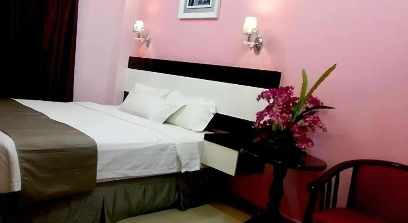 Bed in Hotel Star Moon