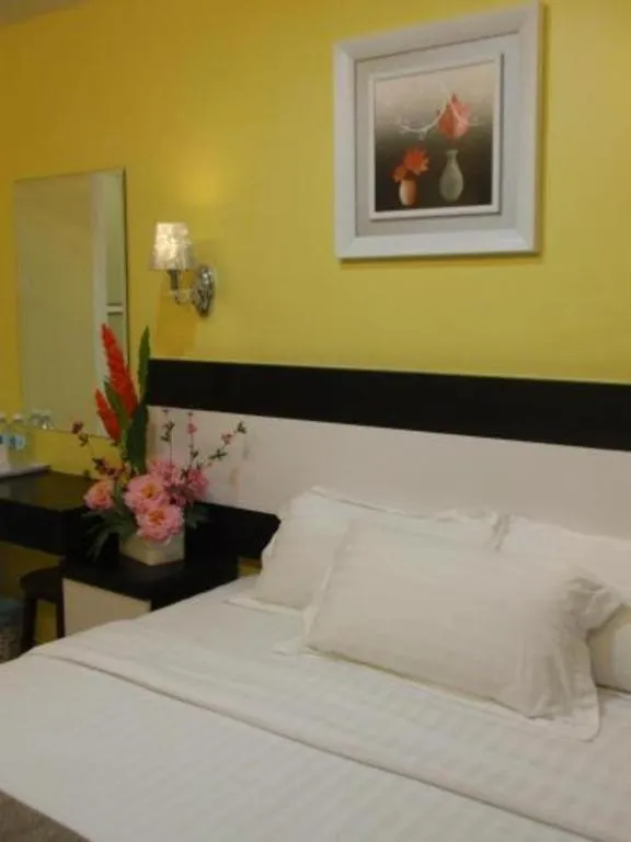 Bed in Hotel Star Moon