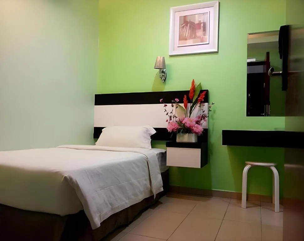 Bed in Hotel Star Moon