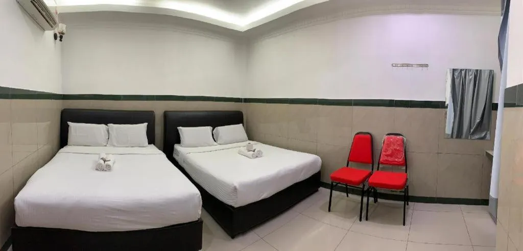 Bed in Burmahtel Hotel