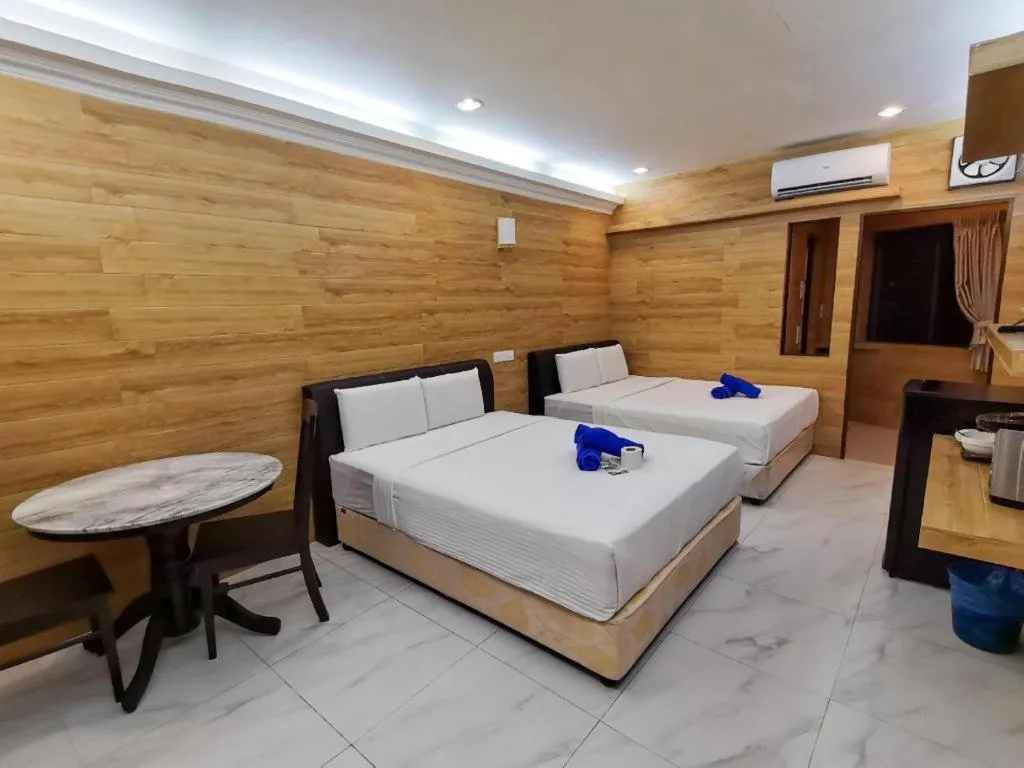 Bed in Burmahtel Hotel