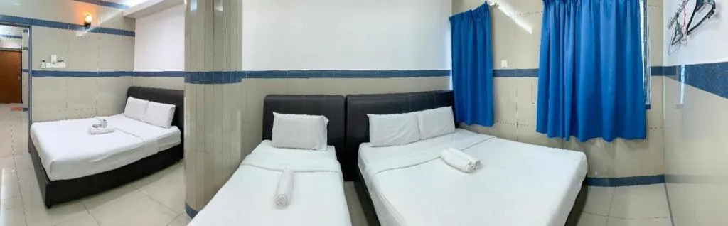 Bed in Burmahtel Hotel