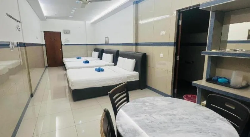 Bed in Burmahtel Hotel