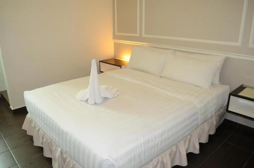 Bed in Luscious Hotel