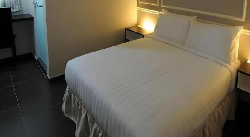 Bed in Luscious Hotel