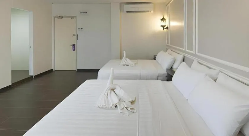 Bed in Luscious Hotel