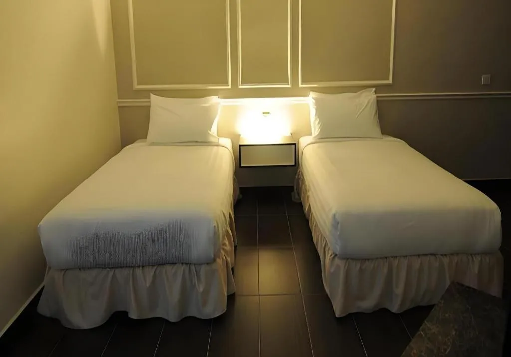 Bed in Luscious Hotel