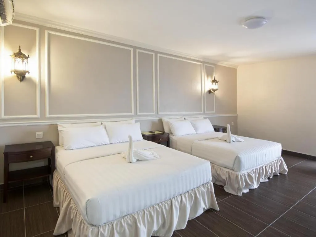 Bed in Luscious Hotel