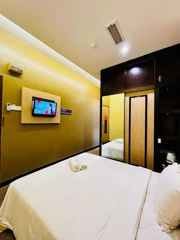 Bed in Hotel El Zahraa