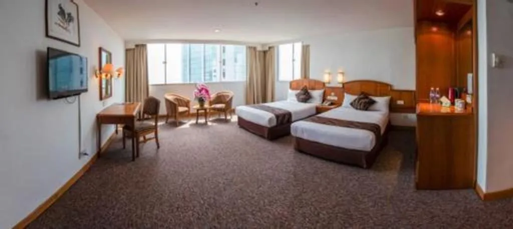 Bed in Hotel Continental Penang