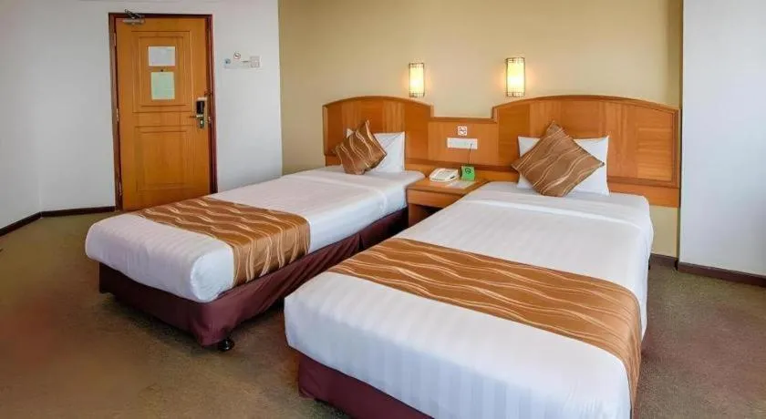 Bed in Hotel Continental Penang