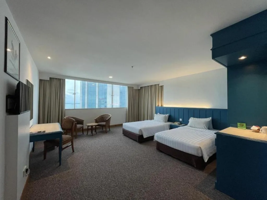 Bed in Hotel Continental Penang