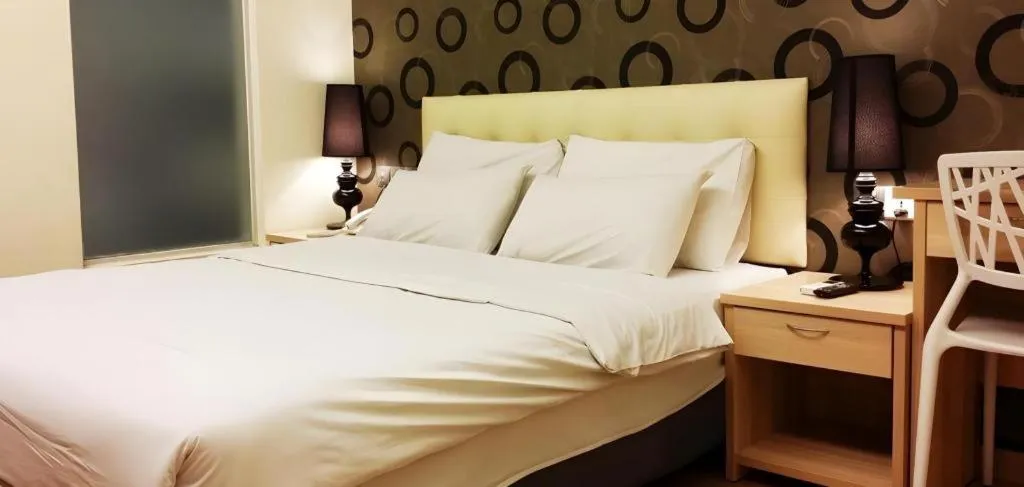 Bed in i-Hotel @ Johor Bahru