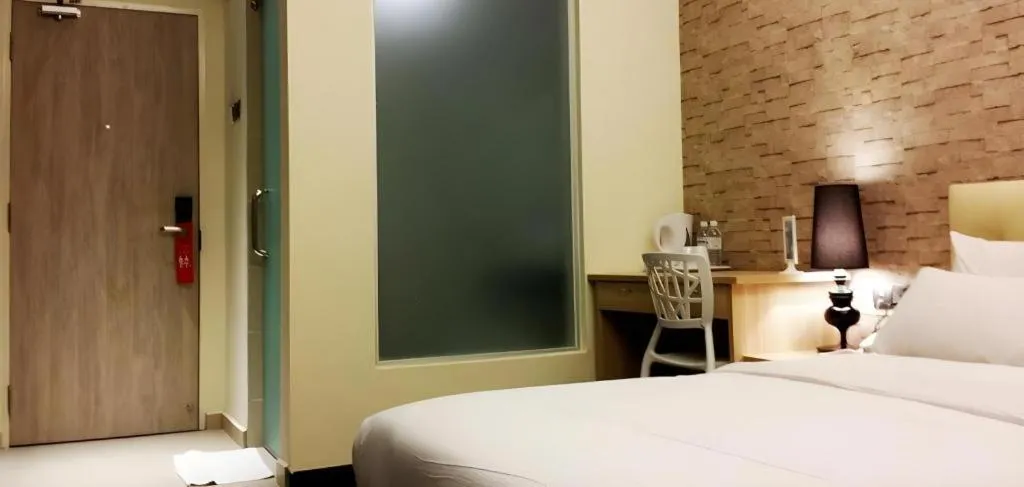 Bed in i-Hotel @ Johor Bahru