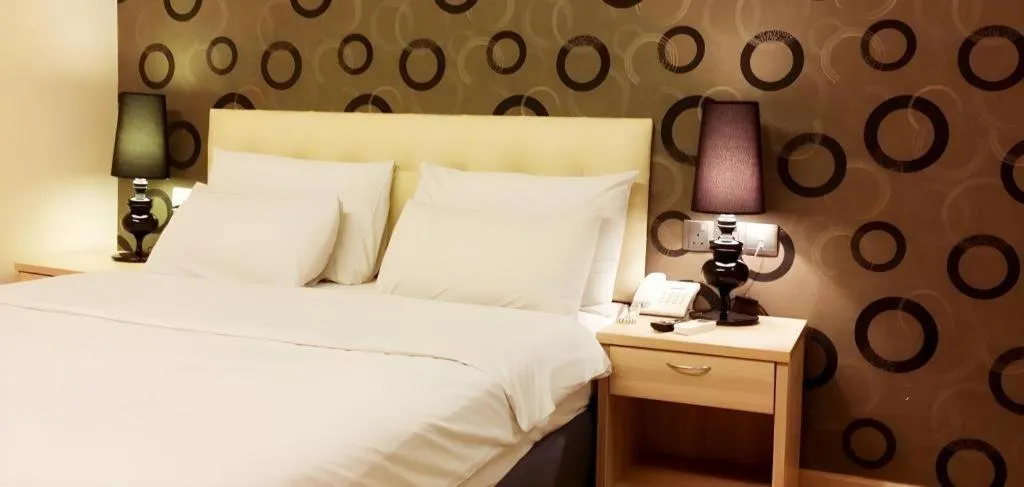 Bed in i-Hotel @ Johor Bahru