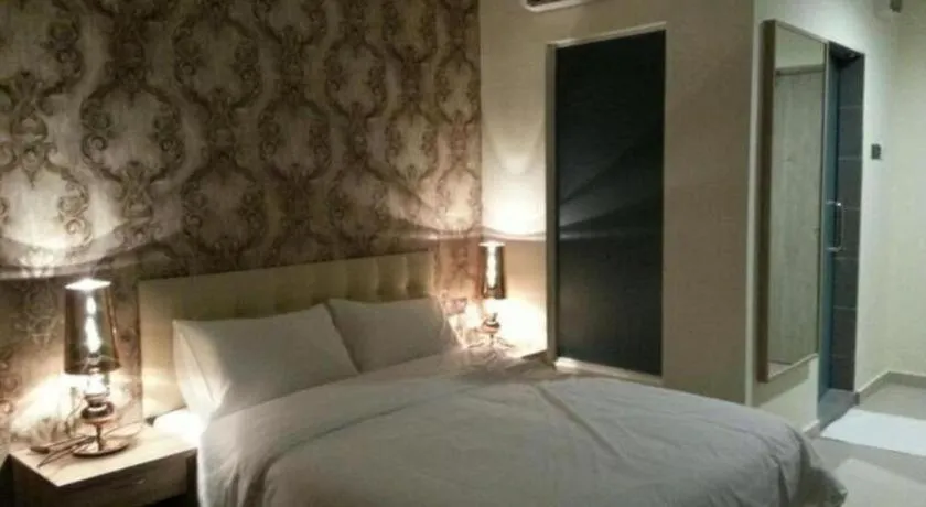 Bed in i-Hotel @ Johor Bahru