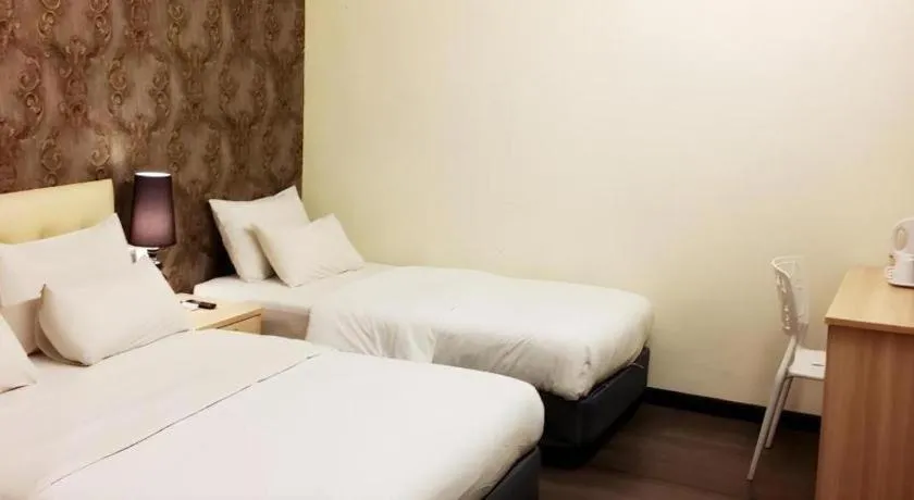 Bed in i-Hotel @ Johor Bahru