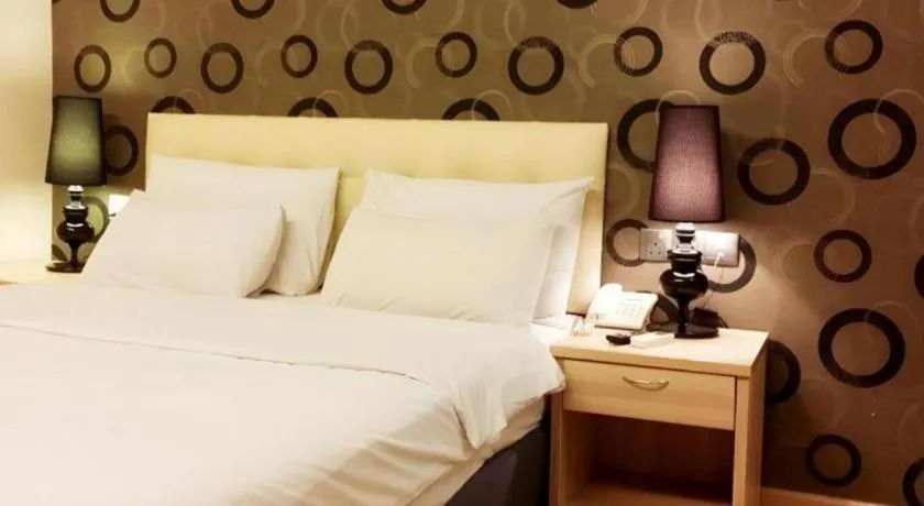 Bed in i-Hotel @ Johor Bahru