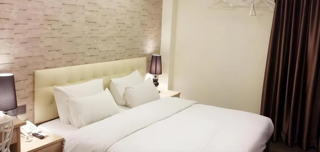 Bed in i-Hotel @ Johor Bahru