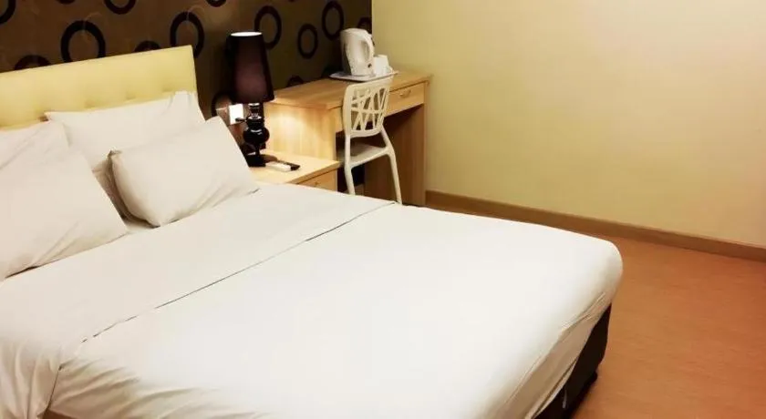 Bed in i-Hotel @ Johor Bahru