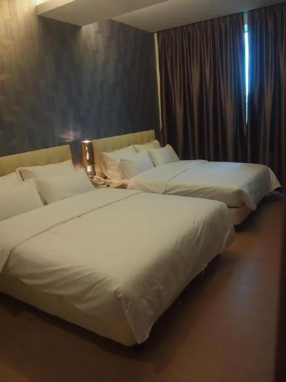 Bed in i-Hotel @ Johor Bahru