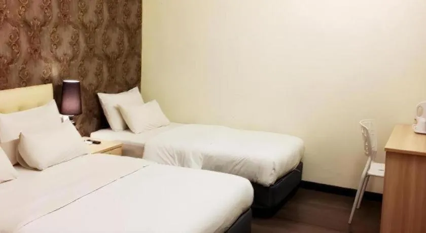 Bed in i-Hotel @ Johor Bahru