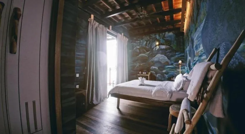 Bed in The Happy 8 Retreat @ Kuala Sepetang