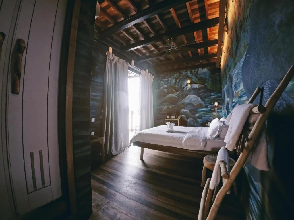 Bed in The Happy 8 Retreat @ Kuala Sepetang