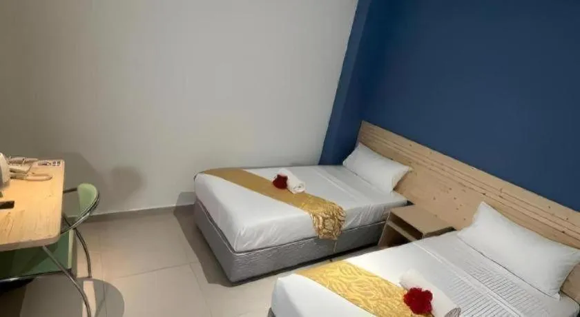 Bed in D'OR Hotel Tengkat Tong Shin