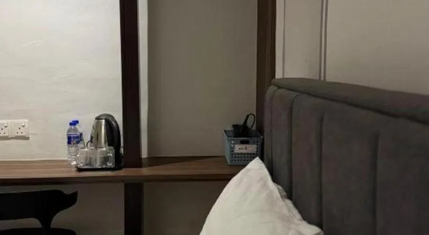 Bed in Hotel Zamburger Bentong