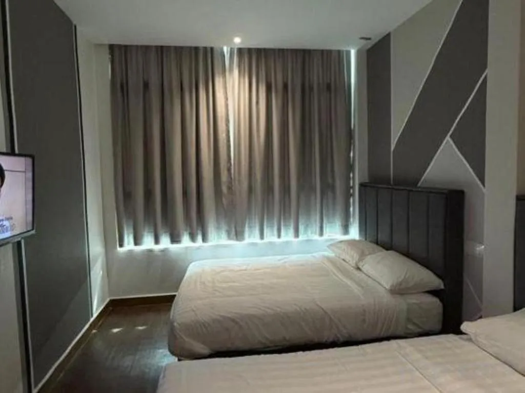 Bed in Hotel Zamburger Bentong