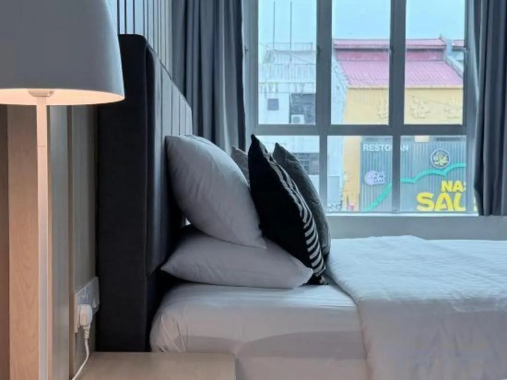 Bed in Hotel Zamburger Bentong