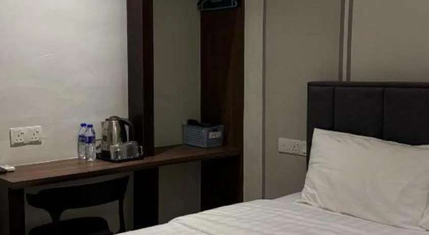 Bed in Hotel Zamburger Bentong