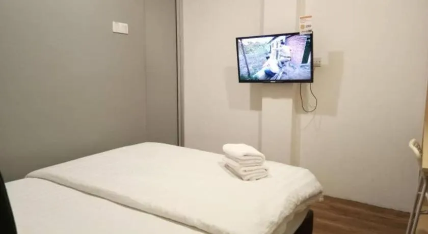 Bed in Hotel Zamburger Bentong