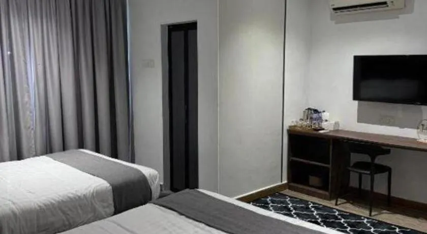 Bed in Hotel Zamburger Bentong