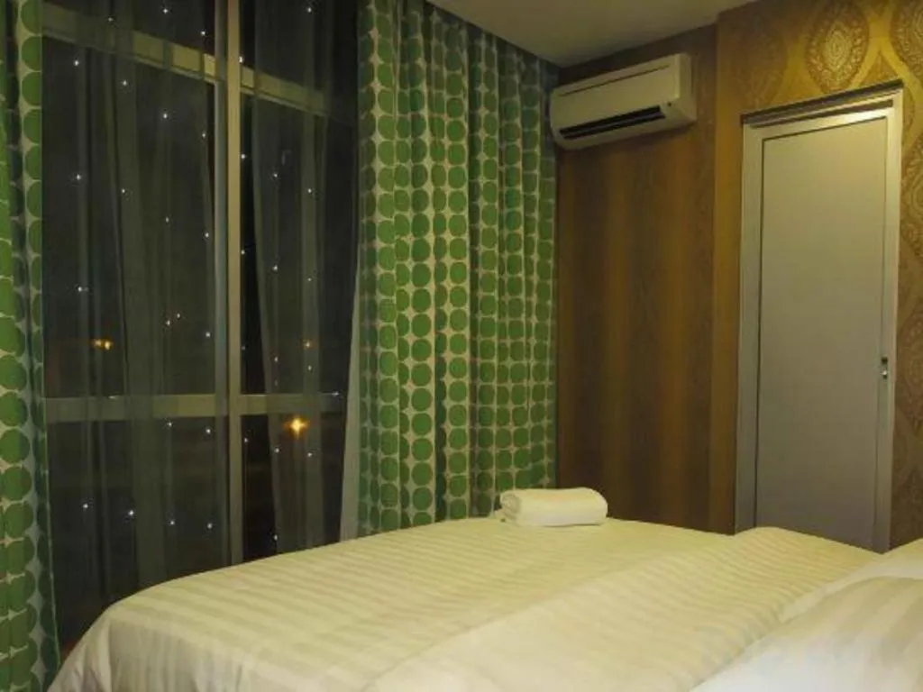 Bed in Hotel Zamburger Enstek