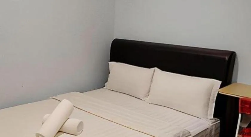 Bed in Hotel Zamburger Enstek