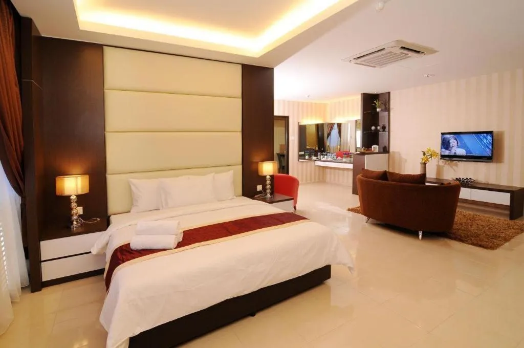 Bed in Inn Home Hotel Muar