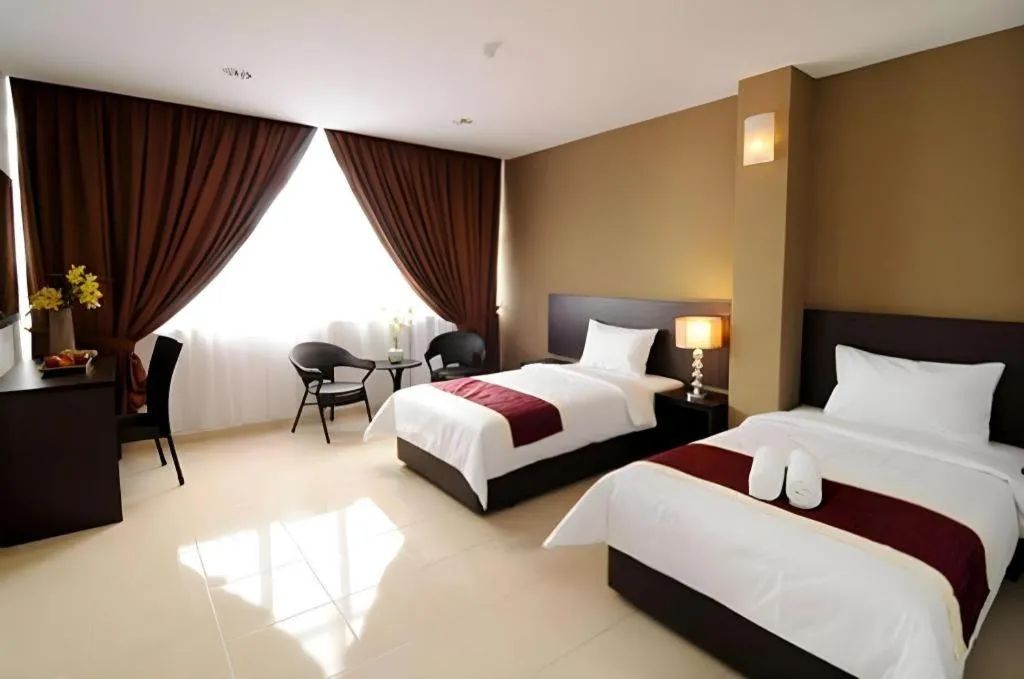Bed in Inn Home Hotel Muar