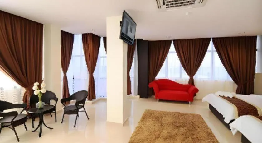 Bed in Inn Home Hotel Muar