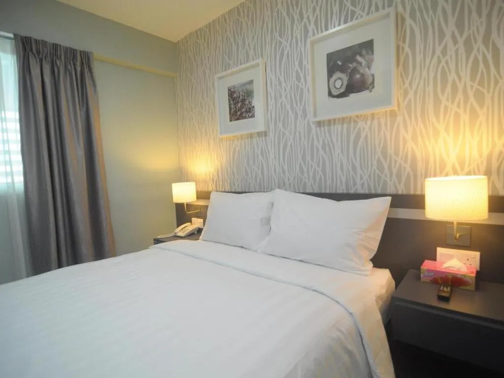 Bed in Kosma Boutique Hotel