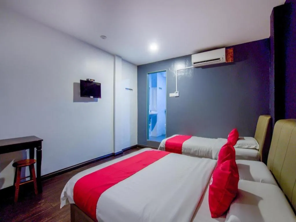 Bed in OYO 89895 Senses Budget Hotel